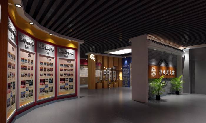 中學(xué)校史館設(shè)計